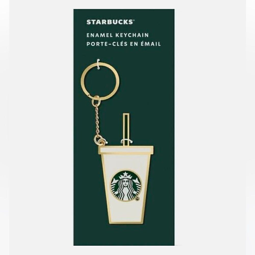 Starbucks® Enamel Keychain NEW